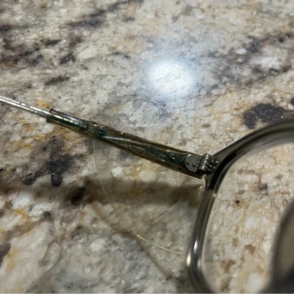 American Optical Vintage Safety Eyeglasses circa 50s Rare Find Sz 48 Frame USA